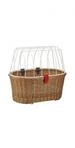 KLICKfix Hundeshopper Doggy Basket Korbklip braun 45x52x36 cm