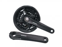 SHIMANO FC-M210-3 Kurbelgarnitur 175mm 40-30-22 Z&auml;hne - 3-fach Trekkingkurbel...