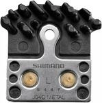 Shimano J04C Metall Scheibenbremsbel&auml;ge mit K&uuml;hlrippen - starke Bremspower und hohe