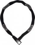 ABUS Kettenschloss Steel-O-Chain 8807K/85 black - 7 mm Vierkantkette, 85 cm L&auml;nge,