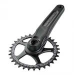 Race Face Aeffect Kurbel, 175mm, 24mm, black - robuste MTB-Kurbel f&uuml;r...