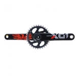 SRAM X01 Eagle Boost DUB Kurbelgarnitur 175 mm rot - leichte Carbon-Power f&uuml;r