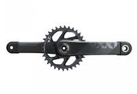 SRAM XX1 Eagle DUB Kurbelgarnitur 170 mm 34T grau - Leichte Carbon-Performance f&uuml;r