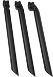 Ergotec Patentsattelst&uuml;tze Viper 0&deg; &Oslash; 27,2mm 400mm schwarz Alu
