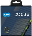 KMC Kette DLC12 12-fach, 126 Glieder, schwarz/gr&uuml;n, Box, KMC, 303503