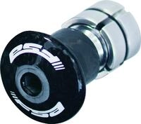 FSA Krallenmutterset Compressor 1 1/8 Zoll schwarz - sichere Gabelschaft-Kompression