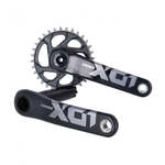 SRAM X01 SB+ DUB Kurbelgarnitur 170 mm schwarz - Leichte Carbon-Power f&uuml;r 1x12