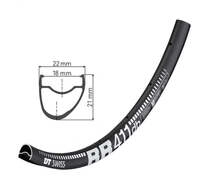 DT Swiss Felge RR 411 Asymmetric Disc 32 Loch Schwarz - leichte...