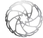 Hayes D-Series Bremsscheibe 203 mm 6-Loch Silber - MRC Ger&auml;uschreduktion &