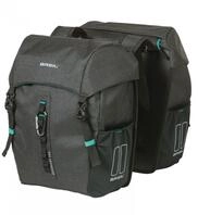 Basil Doppelpacktasche Discovery 365D M schwarz melee Gr&ouml;&szlig;e 30x14x31cm 18l