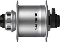 SHIMANO Nabendynamo DH-UR708-3D 6V/3W Center-Lock - 708-3, Silber 36 Loch