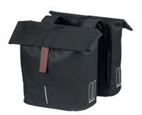 Basil Doppelpacktasche City schwarz 30x18x49cm