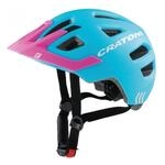 Cratoni Kinderhelm Maxster Pro Kid blau pink matt XS/S 46 bis 51cm