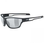 Uvex Sportstyle 806 V Sportbrille black matt/smoke - selbstt&ouml;nend, beschlagfrei,