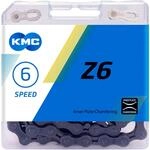 KMC Kette Z6 grau f&uuml;r 6/7/8fach 114 Glieder
