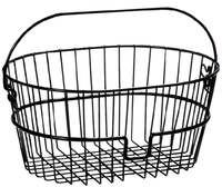KLICKfix Vorderradkorb Standard schwarz 30x41x19 cm