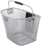 KLICKfix Lenkerkorb silber 25x35x26 cm