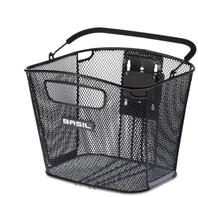 Basil Lenkerkorb Bold KF 28x34x27cm schwarz engm mit Halter
