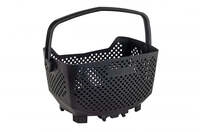 Racktime Korb System Baskit Edge schwarz inklusive Snapit Adapter 43x24x29cm 20 Liter