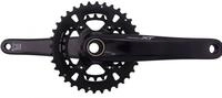 SHIMANO Kurbelgarnitur DEORE XT FC-M8100-2 12-fach - 8100-2, 12-fach, 180 mm,...