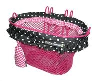 Basil Kinderfahrradkorb Jasmin Baboushka Pink 20x28x18 cm