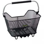 Racktime Bask-it Deluxe Fahrradkorb 23L, Snapit-System, schwarz, 45x30x33cm, 1,53kg,