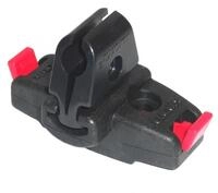 KLICKfix Seilschlosshalter mit Sattel Adapter - 6-10 mm