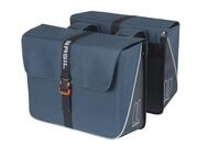 Basil Doppeltasche Forte Double Bag, 35 Liter, blau/schwarz, wasserabweisend,