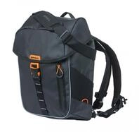 Basil Fahrradrucksack Miles Tarpaulin schwarz orange 31x17x44cm