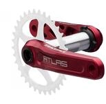 Race Face Atlas Kurbel, 175mm, 68/73mm, 30mm, rot - robuste Enduro- und