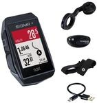 Sigma Computer ROX 11.1 EVO GPS Fahrradcomputer HR Set Schwarz - 150 Funktionen,