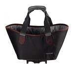 racktime Agnetha 2.0 Einkaufstasche - 15 Liter carbon black mit Snapit 2.0 Adapter