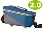 Racktime Trunkbag Talis 2.0 berry blue stone grey Gr&ouml;&szlig;e 38x23x22cm 8l -