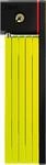 ABUS Faltschloss Bordo uGrip 5700/80 SH lime - 80 cm, Sicherheitslevel 7, 5 mm