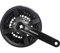 SHIMANO Kurbelgarnitur TOURNEY FC-TY301 Kurbelgarnitur - 6-fach, 7-fach,...