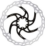 Galfer Wave Bremsscheibe MTB 6-Loch &Oslash; 203 mm Silber - Hitzebest&auml;ndig &