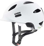 uvex oyo Kinder-Fahrradhelm white-black matt 45-50 cm - leichter Inmold-Helm...