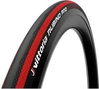Vittoria 476204, Vittoria Reifen Rubino Pro 28x1.00 Zoll 25-622 schwarz rot...