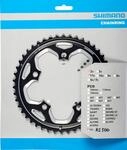 SHIMANO Kettenblatt FC-RS500 46 Z&auml;hne Schwarz - Effiziente Performance f&uuml;r