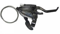 SHIMANO Schalt-/Bremshebel ST-EF500 8-fach Rechts 2 Finger - 8-fach, Schwarz