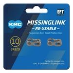 KMC CL-559RS EPT MissingLink 10-fach Kettenverschluss, silber, wiederverwendbar,