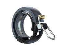 Knog Fahrradklingel Oi Luxe gro&szlig; 23.8 - 31.8mm schwarz grau