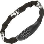 Messingschlager Zahlen-Kettenschloss L 85 cm D 6 mm schwarz