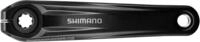 SHIMANO Kurbelarm E-BIKE SYSTEMS FC-E8000 links - 165 mm, Schwarz
