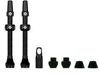 Muc-Off Tubeless Valve Kit V2 Universal 44 mm Schwarz - Leichte Ventile f&uuml;r