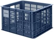Basil Transportkorb Crate M Bluestone 29 Liter - robuster Fahrradkorb aus...