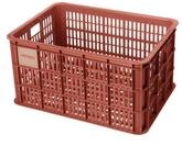 Basil Fahrradkiste Crate L terra red 29,8x39x26,5 cm - stabile Kunststoffbox...