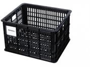Basil Crate M Fahrradkiste 29,5 Liter Schwarz 10 kg