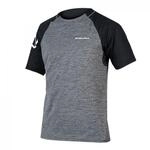 Endura SingleTrack Kurzarmtrikot Zinn-Grau Gr&ouml;&szlig;e S