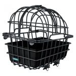 Mijnen Pieper Hinterrad-Tierfahrradkorb Luna Alu schwarz 50x36x50cm mit Fix-System